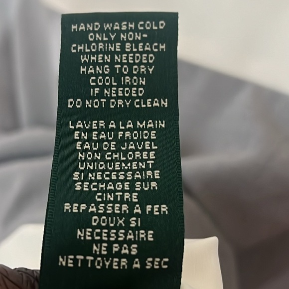 Lauren Ralph Lauren Color Block Sheath Dress Tin Ivory Classic Business Chic - Picture 8 of 8